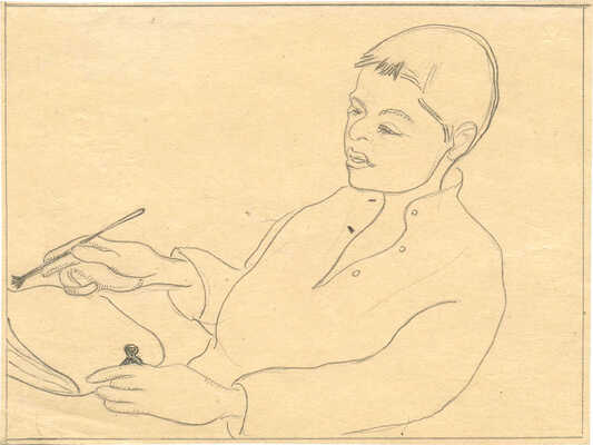 Шурига Пелагея Николаевна. Портрет брата Ганика